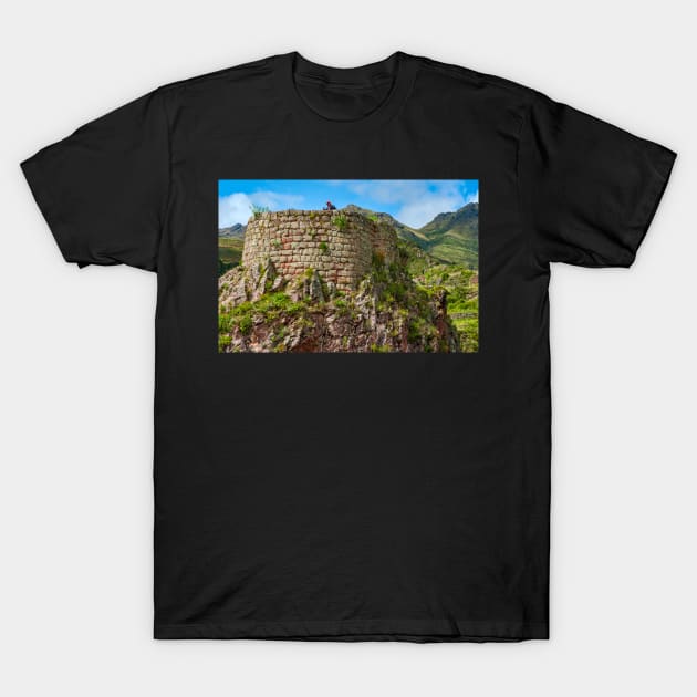 Inca Ruins Pisac T-Shirt by bulljup